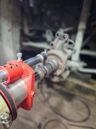 Станок для ремонта оси