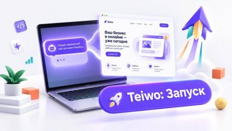 Инновационный ИИ-генератор сайтов Teiwo &mdash; решение для занятых бизнесменов и фрилансеров
