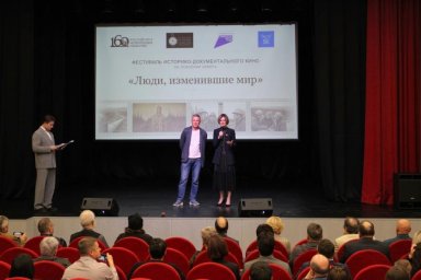 Мария Бутина провела презентацию фильма о Стефане Пермском в Ухте